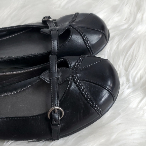 🐞CL by Laundr Black Flats Size 8.5 - Picture 2 of 10